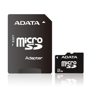 A-data Microsd 2gb   Adaptador Sd